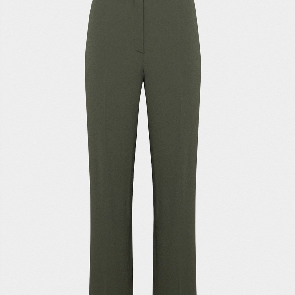 Aritzia Green Tailored Trousers